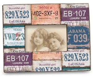 Photo frame Car plates 28x23 cm