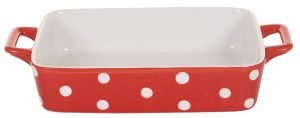 Red small dish with dots Isabelle Rose