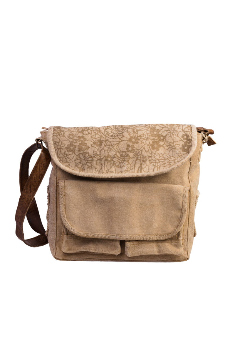 Retro bag canvas + leather IsabelleRose