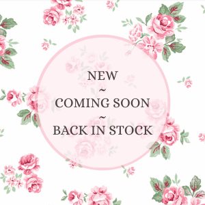 NEW - COMING SOON - BACK IN STOCK